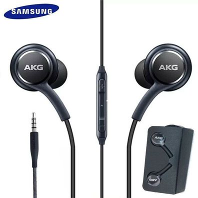 Samsung Galaxy S9 Plus G965F Headset Original AKG EO-IG955 Kopfhörer Sound Black