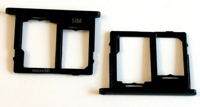 SD SIM Halter Speicher Karten Card Tray Schlitten Samsung Galaxy Tab A T590 T595
