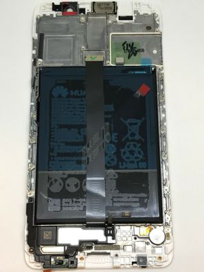 100% Original Service Pack LCD Display Einheit Touch Screen Rahmen Huawei Mate 9