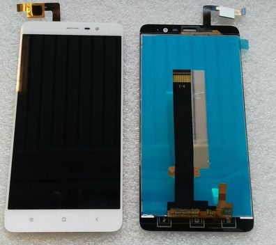 LCD Display Einheit Anzeige Touch Screen Weiss Xiaomi Redmi Note 3