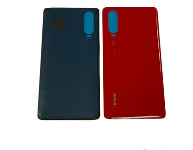 Akkudeckel Akku Deckel Cover Backcover Gehäuse Rückseite Rot Huawei P30