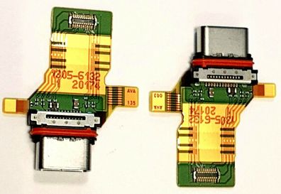 Original USB C Ladebuchse Buchse Flex Kabel Mikro Sony Xperia XZ Premium NEU