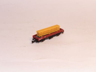 Märklin mini-club 8610 - Niederbordwagen Ladung - Spur Z - 1:220 - Originalverpackung