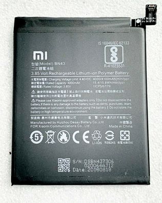 Original Akku Battery Batterie 4100mAh BN43 Xiaomi Redmi Note 4X NEU