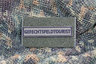 Klettpatch "Gefechtsfeldtourist"