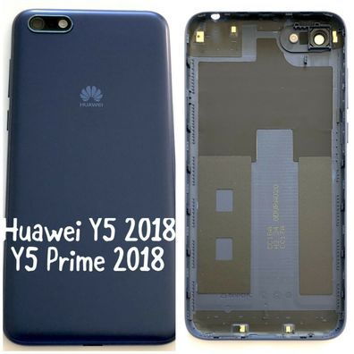 Backcover Back Cover Schale Gehäuse Akkudeckel Rahmen Blau Huawei Y5 2018
