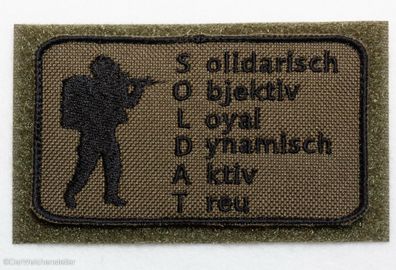 Patch Bundeswehr, Reservisten, Bushcraft, Soldat, Veteran