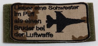 Patch Bundeswehr, Reservisten, Soldat, Bushcraft, Luftwaffe