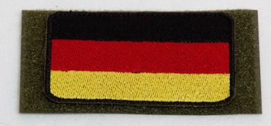 Patch Bundeswehr, Reservisten, Soldat, Bushcraft, Outdoor, Deutschland, Flagge