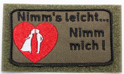 Patch Bundeswehr, Reservisten, Soldat, Bushcraft, Outdoor, Love