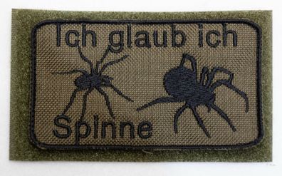 Patch Bundeswehr, Reservisten, Soldat, Bushcraft, Spinne