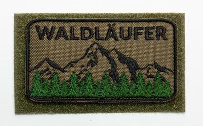 Patch Bundeswehr, Reservisten, Soldat, Bushcraft, Waldläufer, Outdoor, Wandern