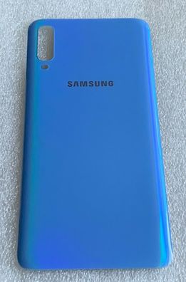 Back Cover Backcover Akkudeckel Blau mit Kleber für Samsung Galaxy A70 SM-A705