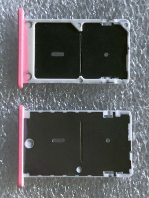 Sim Karten Adapter Halter Halterung Card Holder Pink für Xiaomi Mi4c