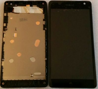 Original Display LCD Touchscreen Einheit Bildschrim Glas Rahmen Nokia Lumia 535