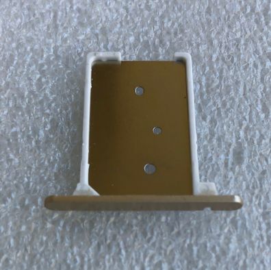 Sim Karten Adapter Halter Halterung Card Holder Gold für Xiaomi Mi3