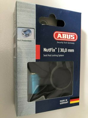 ABUS NutFix SPC Fahrrad-Sattelstützenklemme 30,0 mm Sicherungssystem