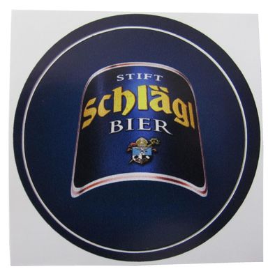 Stiftsbrauerei Schlägl aus Österreich - Bier - Aufkleber 49 mm