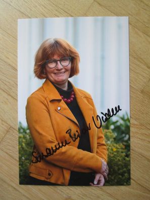 Kirchenpräsidentin Evangelisch-reformierte Kirche Dr. Susanne Bei der Wieden Autogram