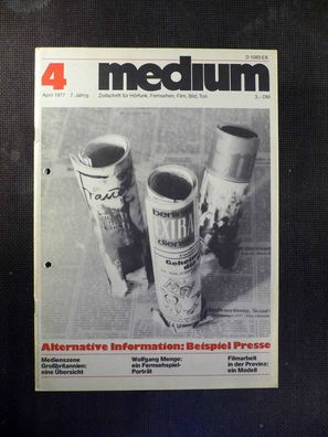 Medium - Zeitschrift für Fernsehen, Film - 4/1977 - Alternative Information