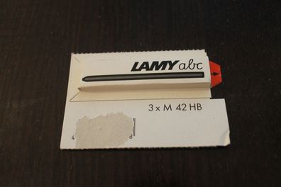 Minen 3,15 mm, Härtegrad " HB"; Dose mit 3 Minen für LAMY abc und Andere
