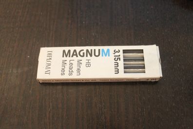 Minen 3,15 mm, Härtegrad " HB"; Dose mit 4 Minen