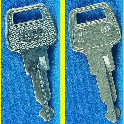 KraGa N33 - KFZ Schlüsselrohling mit Lagerspuren