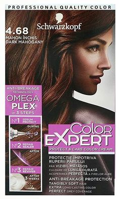 Schwarzkopf Color Expert Intensiv-Pflege Creme 4.68 Dunkles Mahagoni 1er Pack