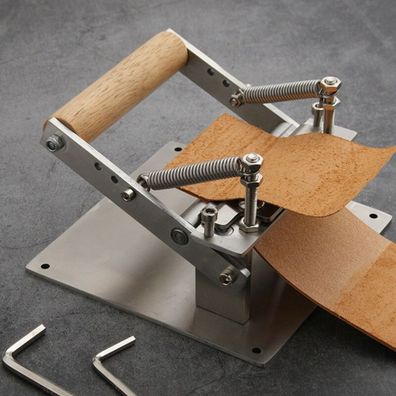 Leder Splitter Schälgerät Schälen Schälmaschine Skiver Shovel Diy