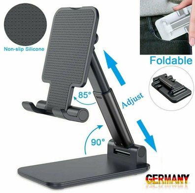 Tablet Halterung Tisch Ständer 7-13Zoll Halter Bett Verstellbar Ipad Handyhalter