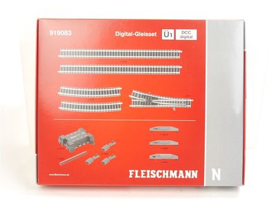 E412 Fleischmann N 919083 Gleis-Set Ü1 / DCC Digital