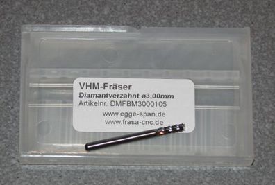 0.50mm Hartmetall PCB Schaftfräser CNC-Bit 3.175mm Shank