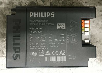 Philips Vorschaltgerät HID-PV C 20/ S CDM 9137006985