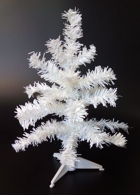 Künstlicher Weihnachtsbaum weiß 30cm Weihnachtsdeko Tannenbaum Christbaum Tanne