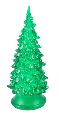 LED Tannenbaum mit Farbwechsler 14cm Winterdeko Weihnachtsbaum Leuchttanne Deko