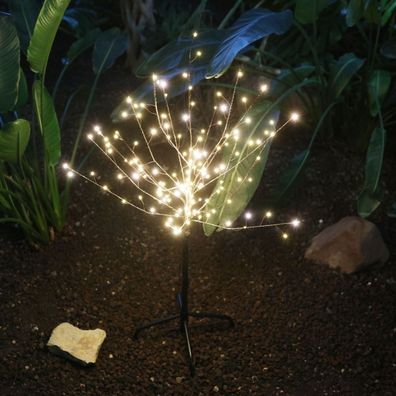 LED Lichterbaum 100cm Leuchtbaum Dekobaum Gartendeko Weihnachtsdeko warmweiß