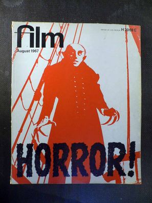 film - Eine deutsche Filmzeitschrift - 8/1967 - Horror! Nosferatu