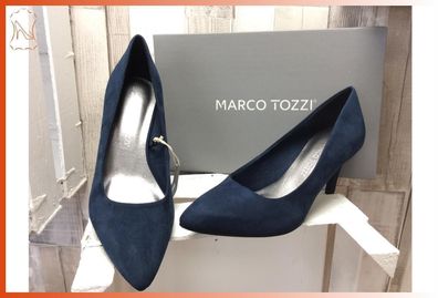 Marco Tozzi Pumps blau 7cm