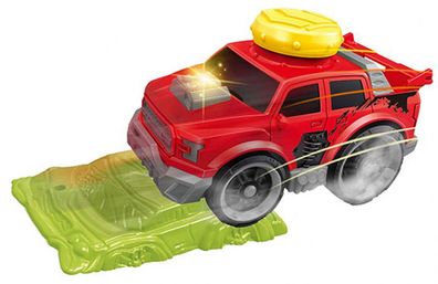 Spielzeugauto Power Monster 23 X 10 Cm Rot/ Grün 2-Teilig