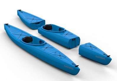 Kayak Innovations Natseq Solo modulares Kajak Einerkajak zerlegbar Tourenkajak