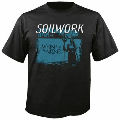 Soilwork - A whisp of the atlan T-Shirt schwarz Neu-New