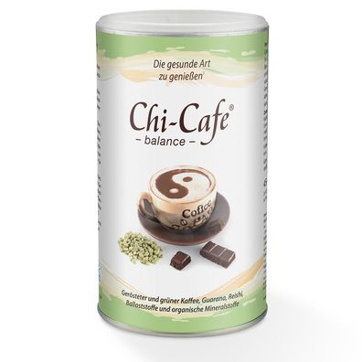 Dr. Jacob´s Chi-Cafe balance Pulver 450g, Kaffee mit Guarana, Reishi, Ginseng-Extrakt