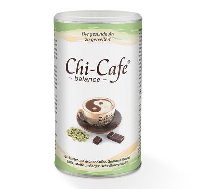 Dr. Jacob´s Chi-Cafe balance Pulver 180g, Kaffee mit Guarana, Reishi, Ginseng-Extrakt