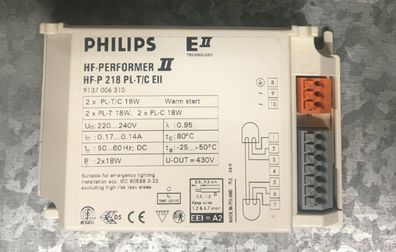Philips Vorschaltgerät HF-P 218 PL-T/ C EII 9137006310