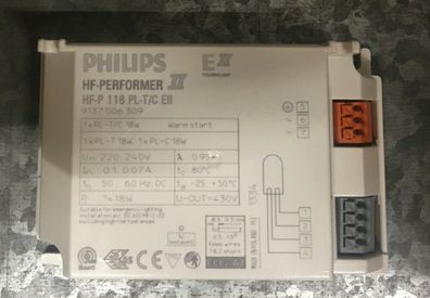 Philips Vorschaltgerät HF-P 118 PL-T/ C EII 9137006309