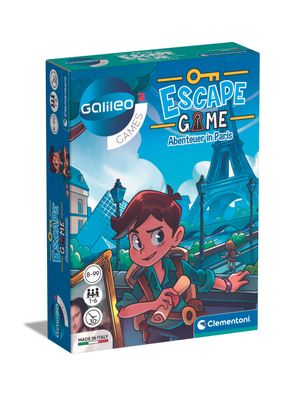 Clementoni 59268 Escape Game, Abenteuer in Paris
