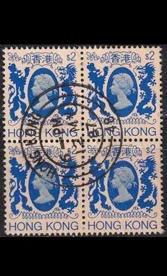 Hongkong HONG KONG [1985] MiNr 0455 4er ( OO/ used ) [01] sehr schön