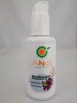 Sanoll Mundwasser Menthol-Echinacea, 100 ml