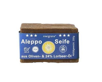 FINigrana® Alepposeife Olive & 24% Lorbeeröl, 200 g