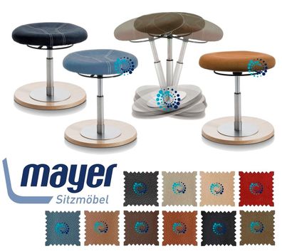 Mayer Pendelhocker myERGOSIT 1111 für Kinder, Microfaser in Leder-Optik